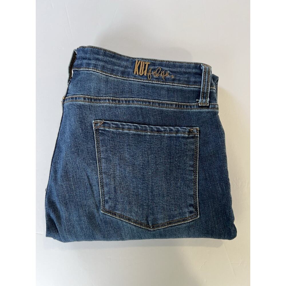 Kut From The Kloth Straight Leg Jeans Medium Wash Blue Women’s Size 12